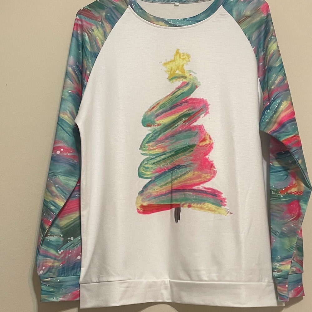 Christmas Shirt  NEW!!! Bright Fun Colors